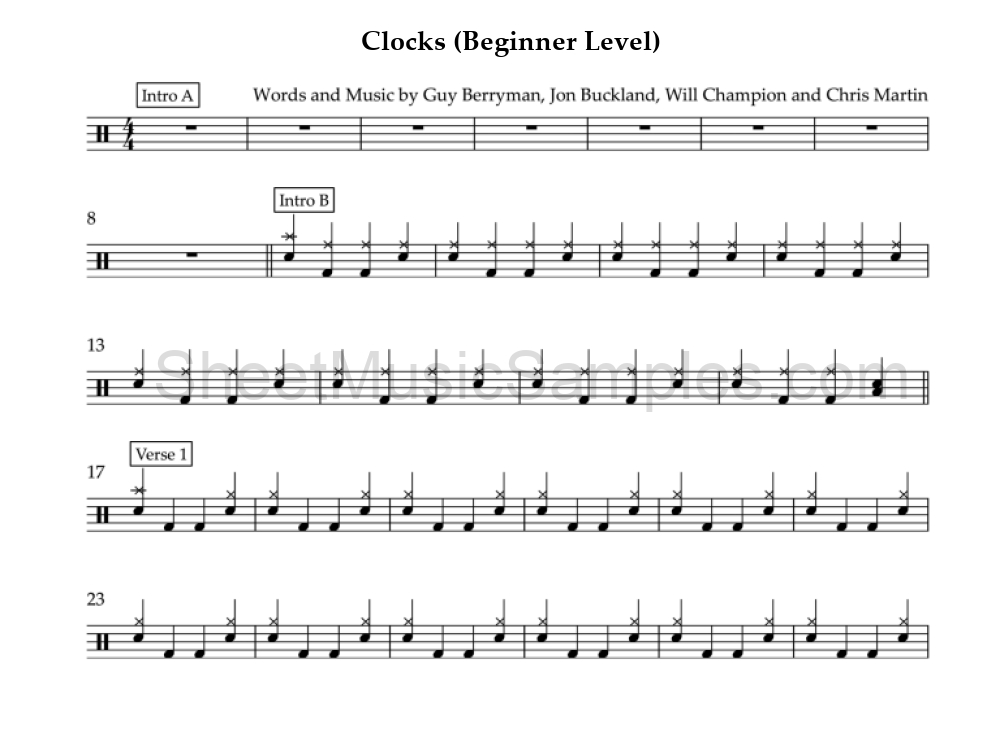 Clocks (Beginner Level)