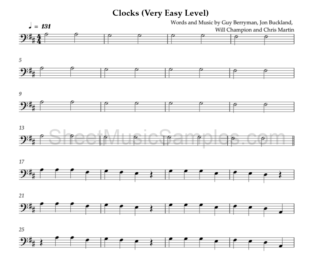 Clocks (Very Easy Level)