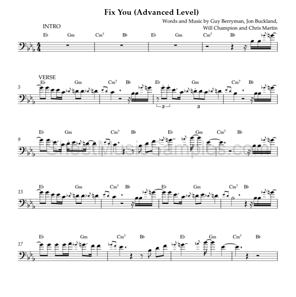 Fix You (Advanced Level)