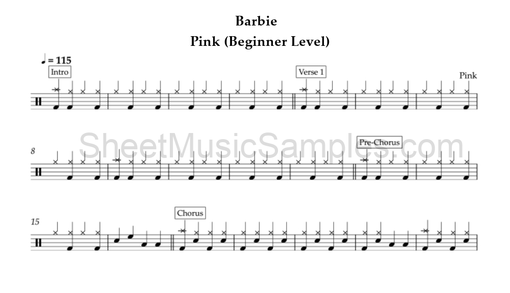 Barbie - Pink (Beginner Level)