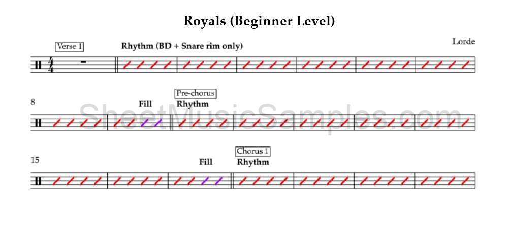 Royals (Beginner Level)