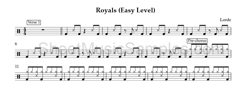 Royals (Easy Level)