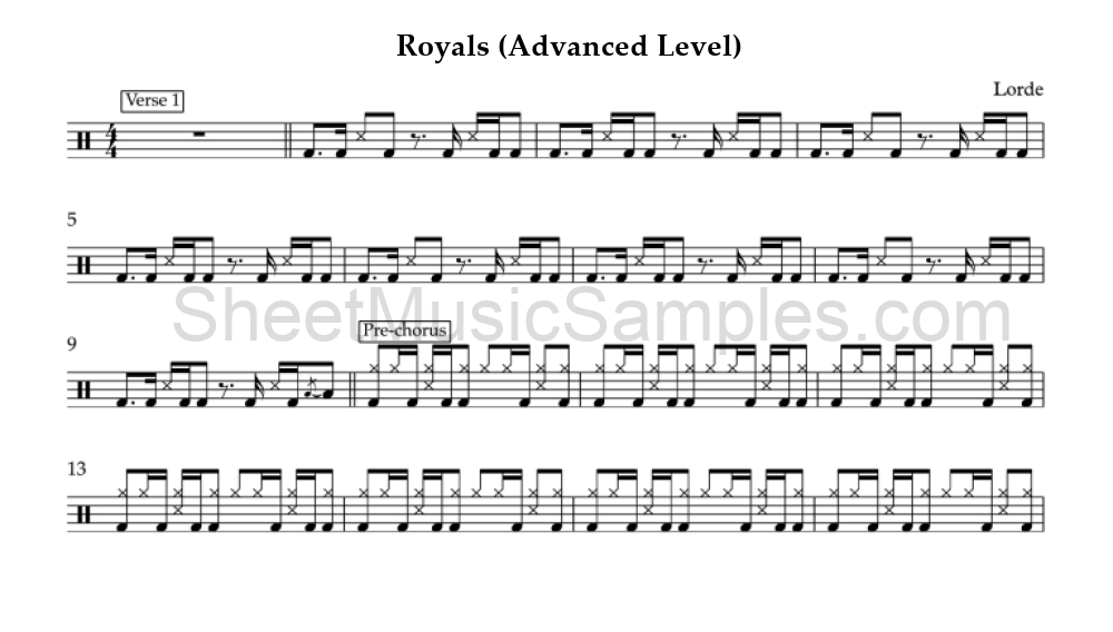 Royals (Advanced Level)