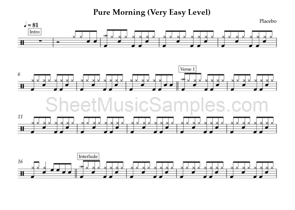 Pure Morning (Very Easy Level)