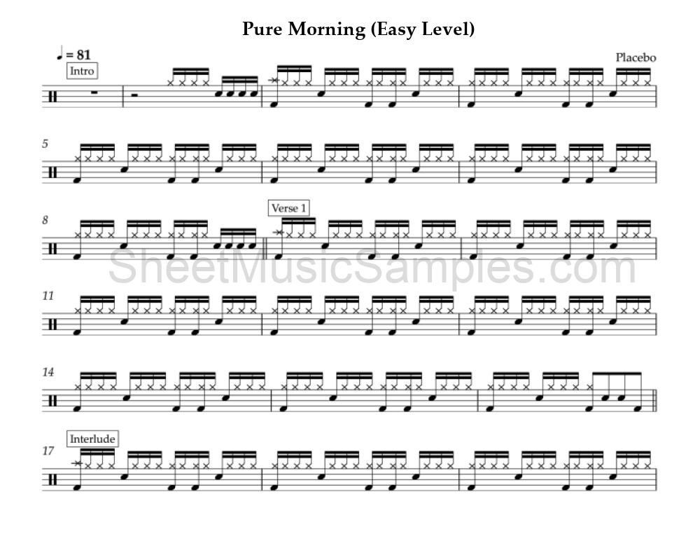 Pure Morning (Easy Level)