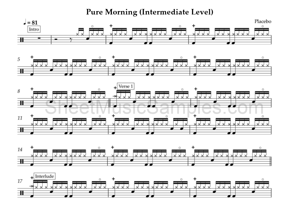 Pure Morning (Intermediate Level)