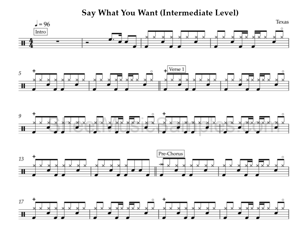 Say What You Want (Intermediate Level)