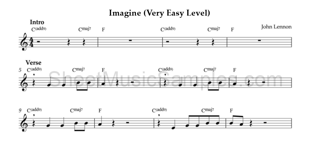 Imagine (Very Easy Level)