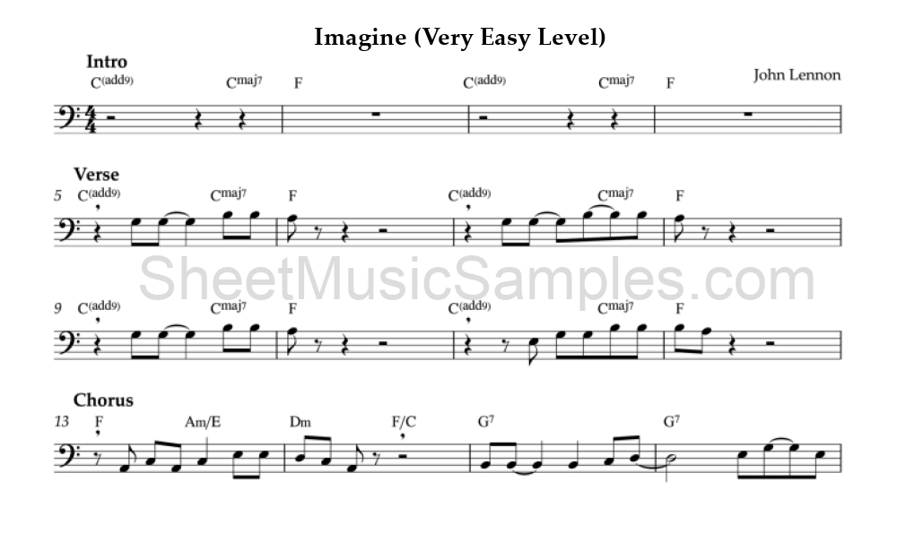 Imagine (Very Easy Level)