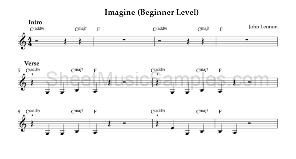 Imagine (Beginner Level)