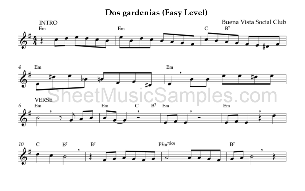 Dos gardenias (Easy Level)