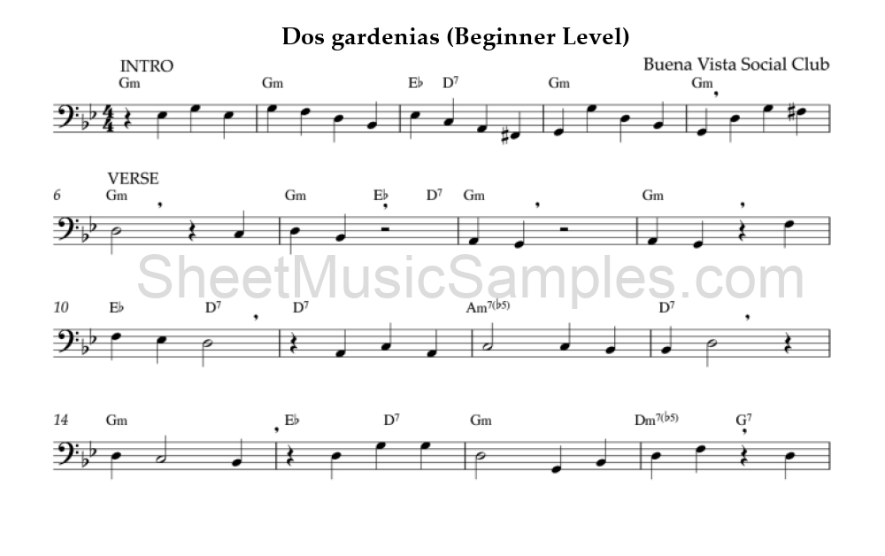 Dos gardenias (Beginner Level)