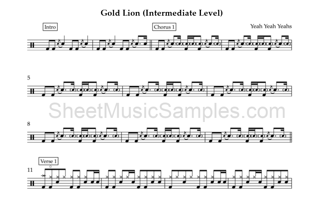 Gold Lion (Intermediate Level)