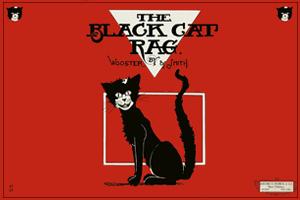 The Black Cat Rag by Wooster & Smith