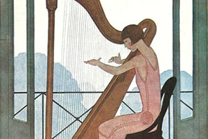 Bagatelles, Opus 34 - No. 8 Joueur de harpe (The Harp Player) by Sibelius