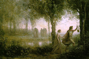 Orpheus and Eurydice – Melodie, Dance of the Blessed Spirits (Intermediate Level, Flute and Harp) by Gluck