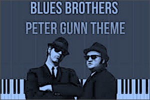 The Blues Brothers - Peter Gunn Theme (Intermediate/Advanced Level, Tenor Sax) by Mancini