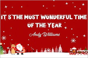 It's the Most Wonderful Time of the Year (Very Easy Level, Tenor Sax) by Andy Williams