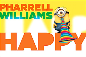 Despicable Me 2 - Happy (Intermediate Level) by Pharrell Williams