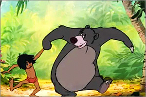 The Jungle Book - The Bare Necessities (Very Easy Level) - Short version by Terry Gilkyson