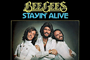 Stayin' Alive (Easy/Intermediate Level) by Bee Gees